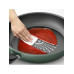 1pc Non-Stick Frying Pan 24cm/9.45inch Diameter Cookware with Lid Suitable for Fried Eggs for Stove and Induction Cooker New Style