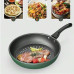 1pc Non-Stick Frying Pan 24cm/9.45inch Diameter Cookware with Lid Suitable for Fried Eggs for Stove and Induction Cooker New Style