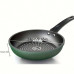 1pc Non-Stick Frying Pan 24cm/9.45inch Diameter Cookware with Lid Suitable for Fried Eggs for Stove and Induction Cooker New Style