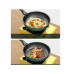 1pc Non-Stick Frying Pan 24cm/9.45inch Diameter Cookware with Lid Suitable for Fried Eggs for Stove and Induction Cooker New Style