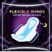 Always Pads Maxi Thick XL for Heavy Night Protection, 48 Sanitary Pads