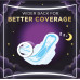 Always Pads Maxi Thick XL for Heavy Night Protection, 48 Sanitary Pads