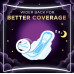 Always Pads Maxi Thick XL for Heavy Night Protection, 48 Sanitary Pads