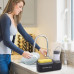 Bestseek Kitchen Dish Soap Dispenser with Sponge Holder, Newest 2-in-1 Countertop Soap Pump Dispenser, for Kitchen Sink Dishwashing Soap Dispenser - 12.5 Ounces