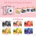 CIMELR Kids Camera Toys for 6+ Year Old Boys/Girls, Kids Digital Camera for Toddler with 1080P Video, Chritmas Birthday Festival Gifts for Kids, Selfie Camera for Kids,(Pink)