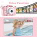 CIMELR Kids Camera Toys for 6+ Year Old Boys/Girls, Kids Digital Camera for Toddler with 1080P Video, Chritmas Birthday Festival Gifts for Kids, Selfie Camera for Kids,(Pink)