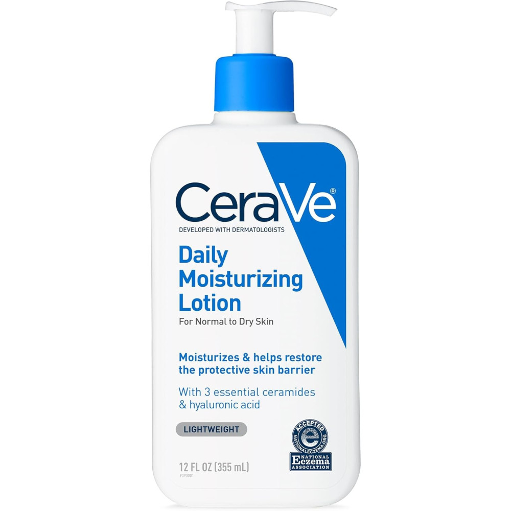 CeraVe Daily Moisturizing Lotion | 12 oz | For Dry to Very Dry Skin