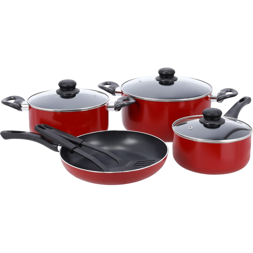 Delcasa Non-Stick Cookware Set 9-Pieces..