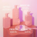 MONDAY HAIRCARE Volume Shampoo + Conditioner Set (2 Pack) 12oz Each for Thin, Fine, and Oily Hair, Made from Coconut Oil, Ginger Extract, and Vitamin E, 100% Recyclable Bottles Pink