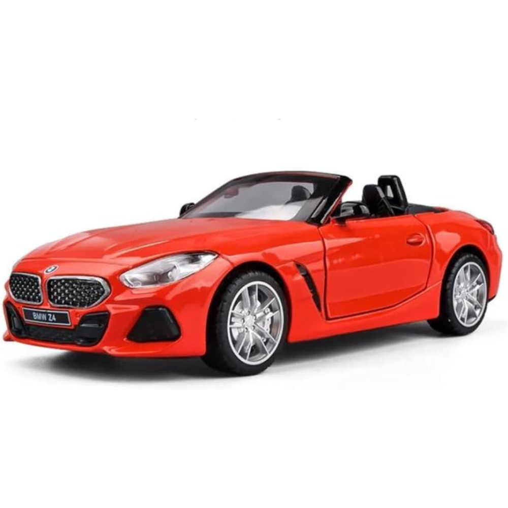 BMW Z4 M40i - Red | Die-Cast Replica, Ultimate Collector's Item, Race Cars | Toy Vehicles, Metal Toy Car Model | Size - 1:32, For Kids 3+