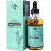 NXUS 118 ml Large Rosemary Oil For Hair Growth with Scalp Massager & Derma Roller (0.25mm) To Stop Hair Fall & Receding Hair Line. Scalp & Hair Strengthening Oil. 100% Organic & Natural. Hair Growth.