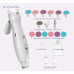 Royal Angels Baby Nail Clippers 20 In 1 By Baby Safe Electric Baby Nail Trimmer, Baby Nail File Kit, Additional Replacement Heads, Newborn Toddler Toes and Fingernails, Trim and Polish (Blue)
