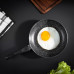 Royalford 9pcs Ritz Plus Cookware Set RF12514 Marble Coated and Press Aluminum Body, with Dot Induction Base, Bakelite Handles and Lid Casseroles, Saucepan, Bamboo Kitchen Tools and Fry Pan