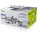 SAN IGNACIO CASSEL STAINLESS STEEL 5PC COOKWARE SET WITH INDUCTION BOTTOM, COOKING POT SET, SG8171