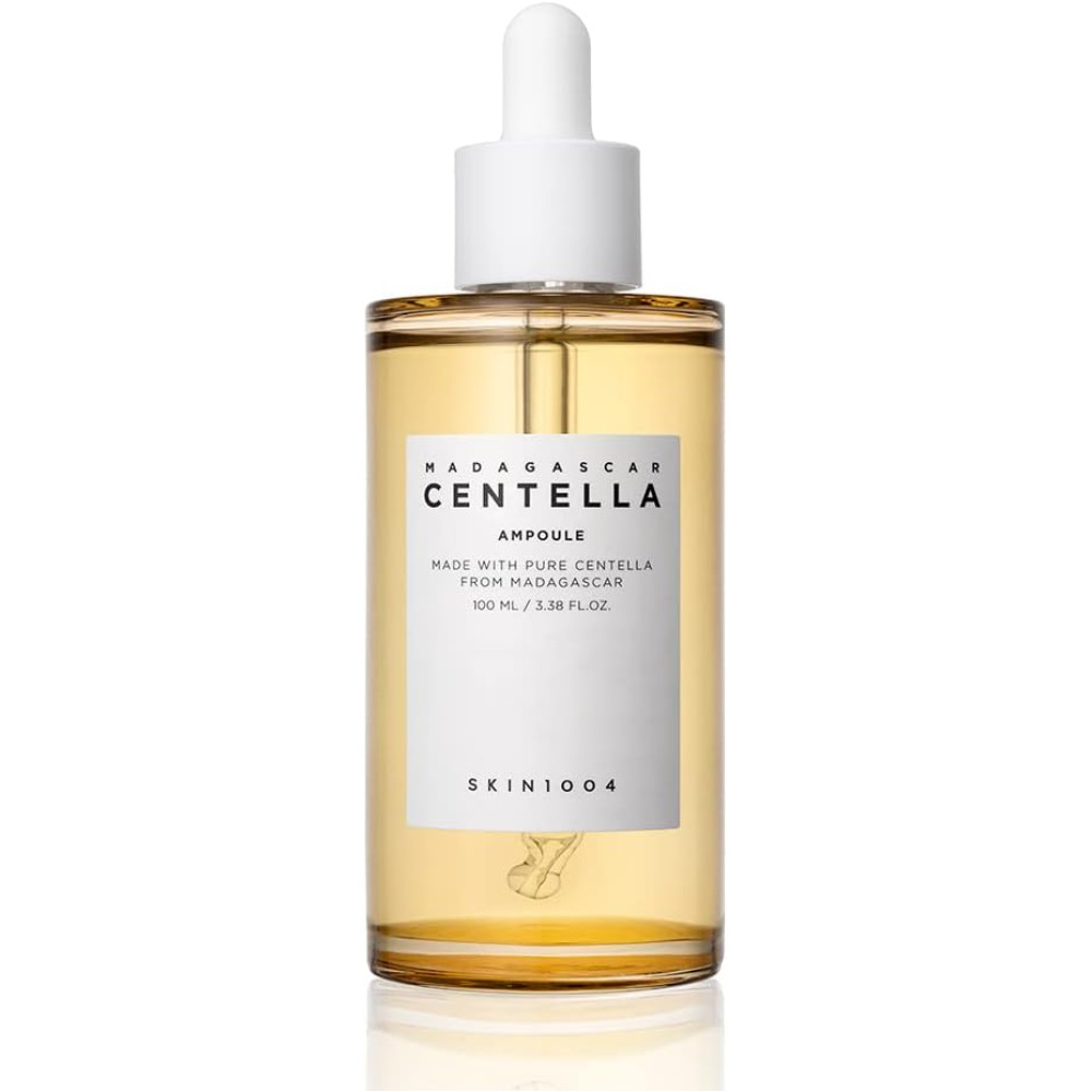 SKIN1004 Madagascar Centella Asiatica Ampoule Facial Serum 1.01 fl.oz(30ml) | 100% Centella Asiatica Extract for Soothing Sensitive and Acne-prone Skin (Ampoule 100ml)