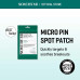 لاصقة SOME BY MI Micro Pin Spot Patch | لاصقة هيدروكولويدية دقيقة الإبر لعلاج البثور تحتوي على حمض الساليسيليك وحمض الهيالورونيك | تغطية البقع التي تركز على العناية بمشاكل البشرة | عبوة من قطعة واحدة، 14 مم، 9 قطع