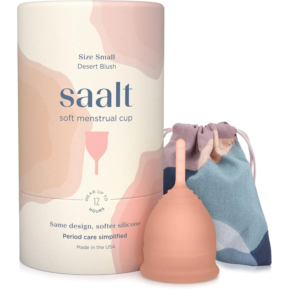Saalt Soft Menstrual Cup - Super Soft and Flexible - Best Se..