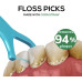 SkyWaves Advanced 100% Biodegradable dental Tooth floss with Refreshing Mint Flavor - Complete Oral Care Solution