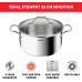 TEFAL Cookware Set | Intuition Stainless Steel 8 pcs Cooking Set | Induction | 2 Years Warranty