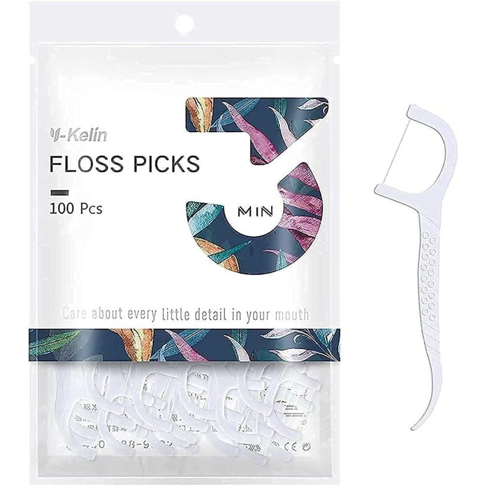 Y-Kelin Dental floss-100 pcs dental floss toothpick,teeth st..