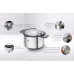 ZWILLING SIMPLIFY 668700050 Pots set Stainless steel 5 pcs. Silver Black