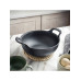 Pre-Seasoned Cast Iron Skillet with 2 Handles - Non-Stick, Outdoor BBQ & Camping Cookware, Compact, Versatile