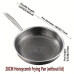 11 Inch Stainless Steel Frying Pan - Non-Stick Coating - Compatible with Gas and Induction Stoves - Suitable for Home Cooking - Eggs - Steaks and More - Easy Clean Cookware, Kitchen Tools