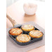 4 Slot Fried Egg Pot, Pancake Maker, Fried Egg Pot, Kitchen Cooking Tool for Cooking Seafood, Non-Stick Pot