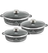 LIFE-SMILE-Cooking-Pots-Set-Granite-Stone-cookware-set-Multi