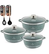 LIFE-SMILE-Cooking-Pots-Set-Granite-Stone-cookware-set-Multi