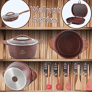 LIFE-SMILE-Cooking-Pots-Set-Granite-Stone-cookware-set-Multi