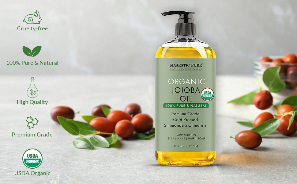 Majestic-Pure-Organic-Jojoba-Oil-Large-236-ML-100-Pure-and-N