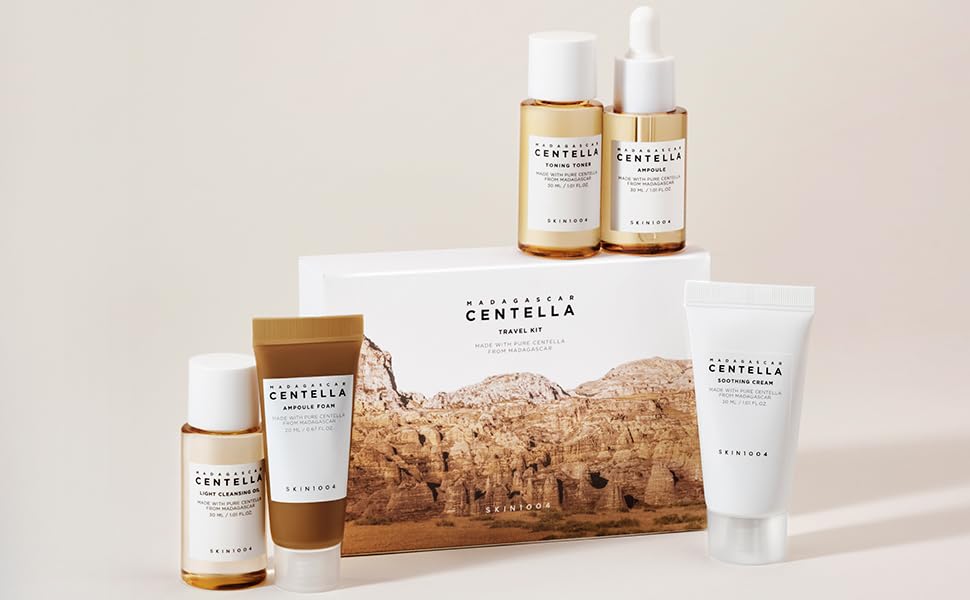 SKIN1004-Madagascar-Centella-Travel-Kit-Toner-Ampoule-Soothi