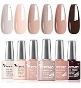 V-VENALISA-Gel-Nail-Polish-Set-6-Colors-Burgundy-Red-Gel-Pol