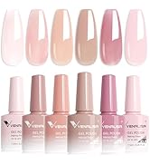 V-VENALISA-Gel-Nail-Polish-Set-6-Colors-Burgundy-Red-Gel-Pol